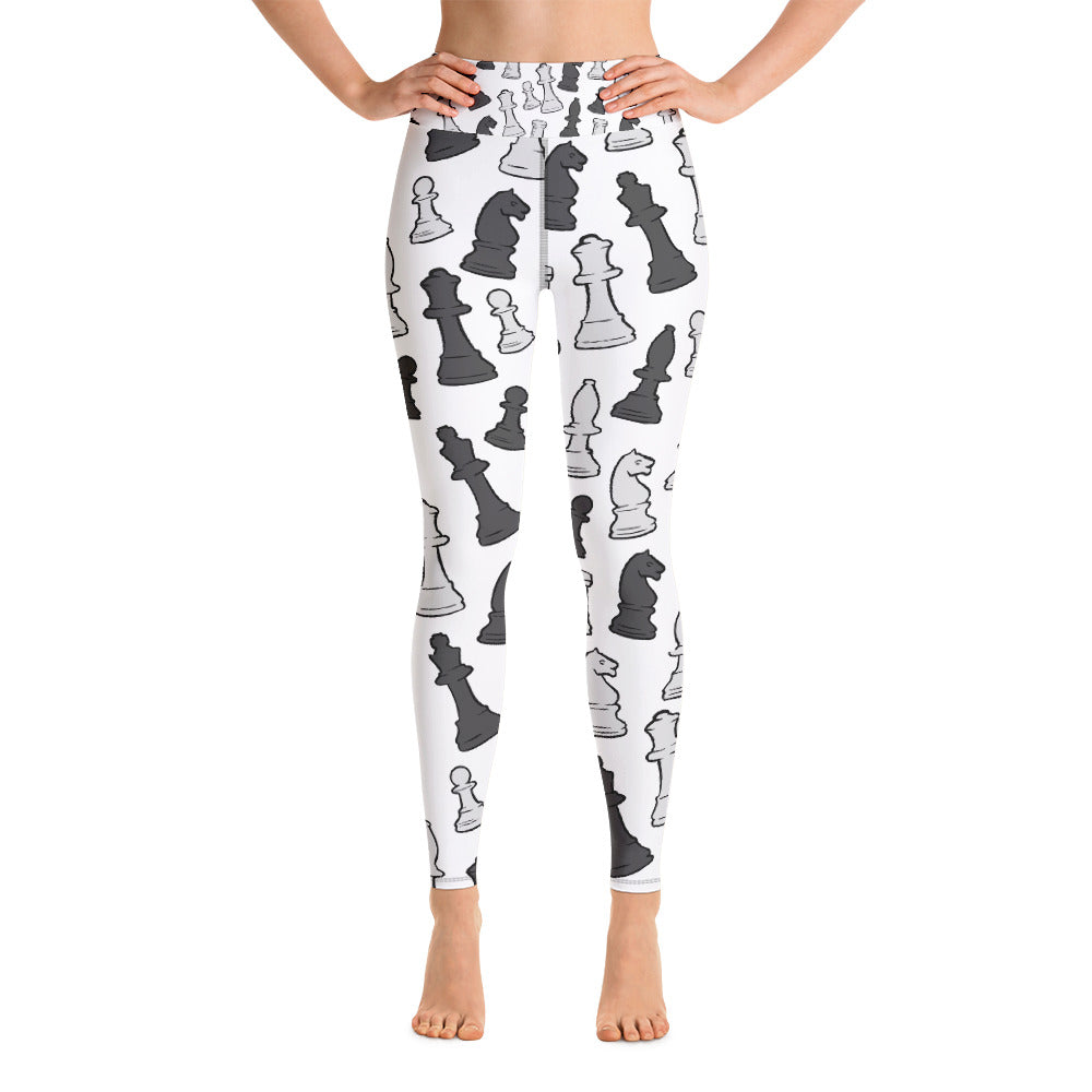 Chess Yoga Leggings - Seasonally Gifted 