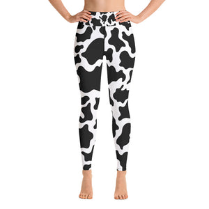 Cow Yoga Leggings - Seasonally Gifted 