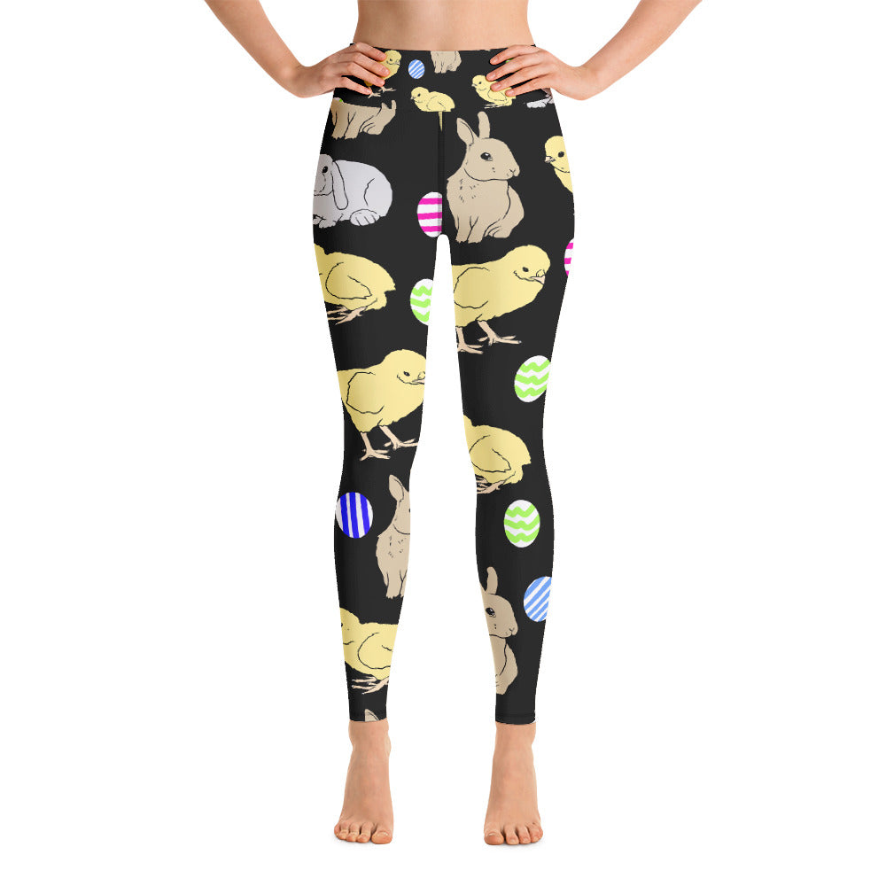 Easter Yoga Leggings - Seasonally Gifted 