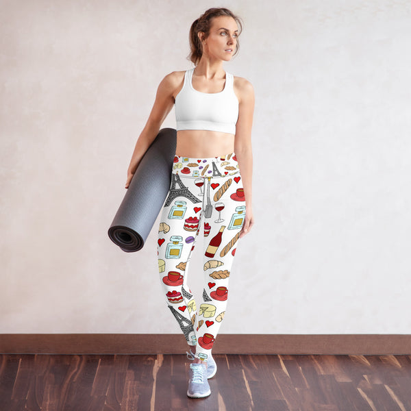 Paris Yoga Leggings - Seasonally Gifted 
