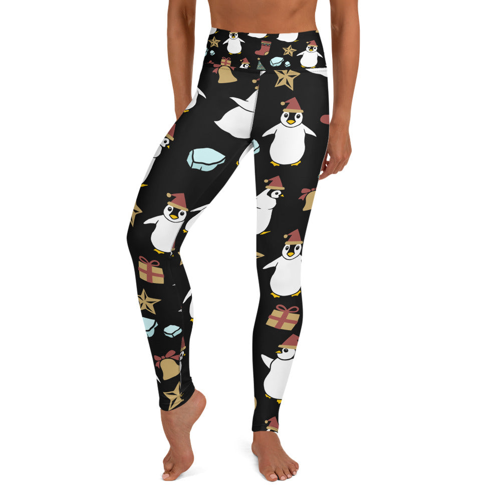 Penguin Yoga Leggings - Seasonally Gifted 