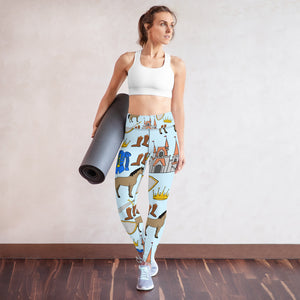 Prince Yoga Leggings - Seasonally Gifted 