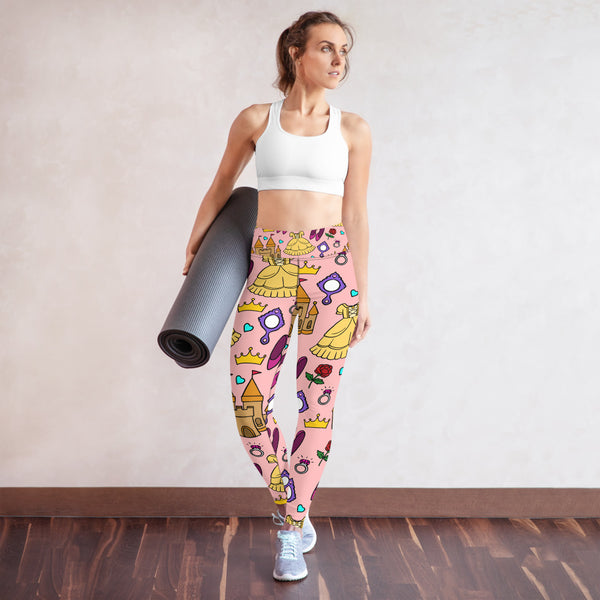 Princess Yoga Leggings - Seasonally Gifted 