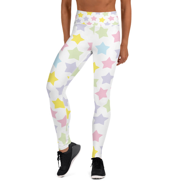Star Yoga Leggings - Seasonally Gifted 