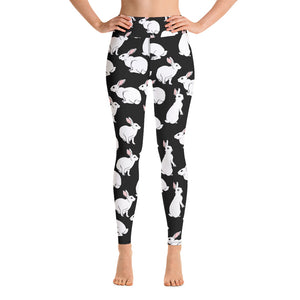 Bunny Yoga Leggings - Seasonally Gifted 