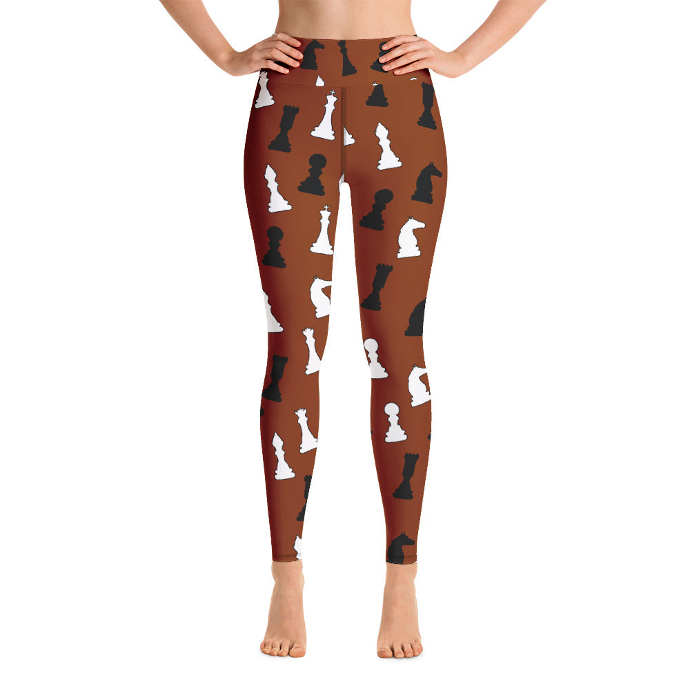 Chess Yoga Leggings - Seasonally Gifted 