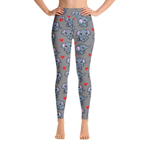 Elephant Yoga Leggings - Seasonally Gifted 