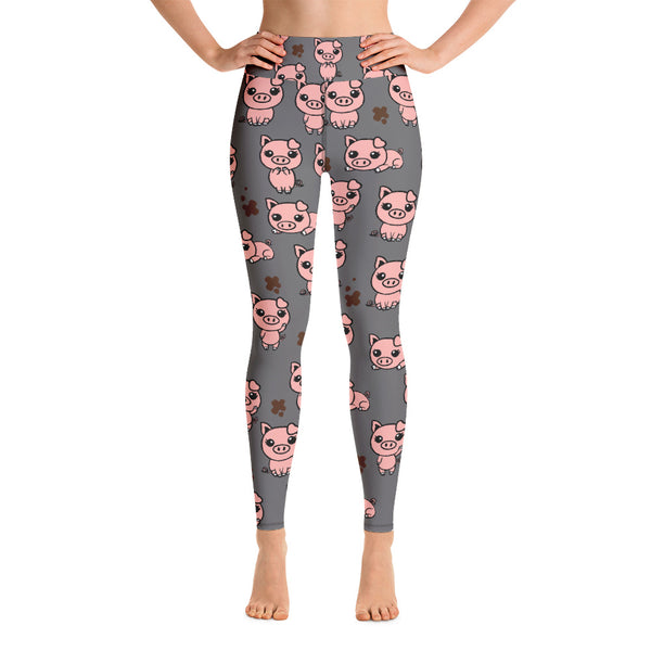Pig Yoga Leggings - Seasonally Gifted 
