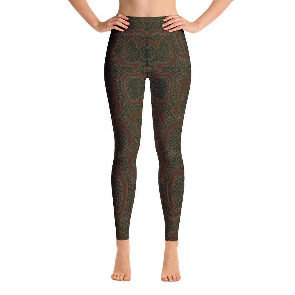 Snake Yoga Leggings - Seasonally Gifted 