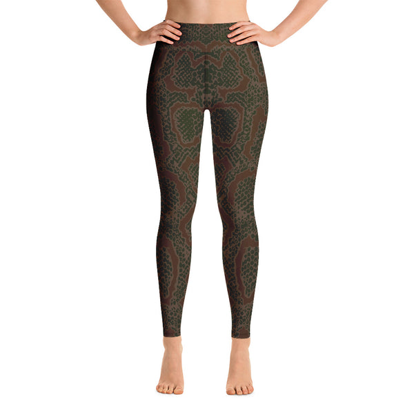Snake Yoga Leggings - Seasonally Gifted 
