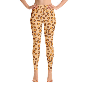 Cheetah Yoga Leggings - Seasonally Gifted 