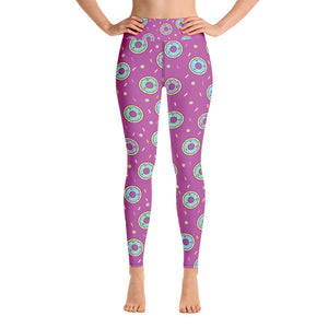 Donut Yoga Leggings - Seasonally Gifted 