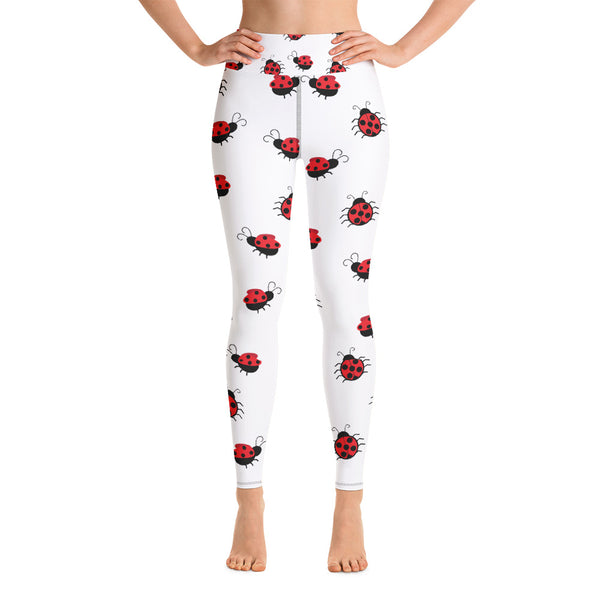 Ladybug1 Yoga Leggings - Seasonally Gifted 