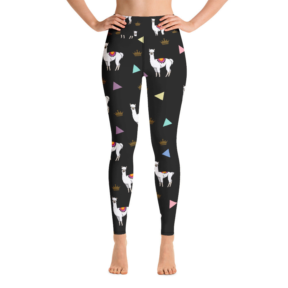 Llama Yoga Leggings - Seasonally Gifted 