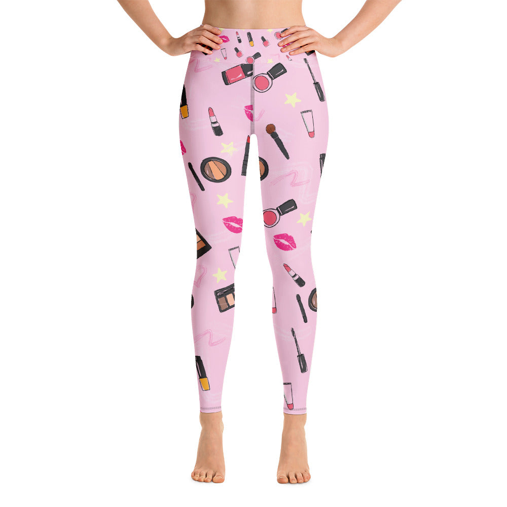 Makeup Yoga Leggings - Seasonally Gifted 