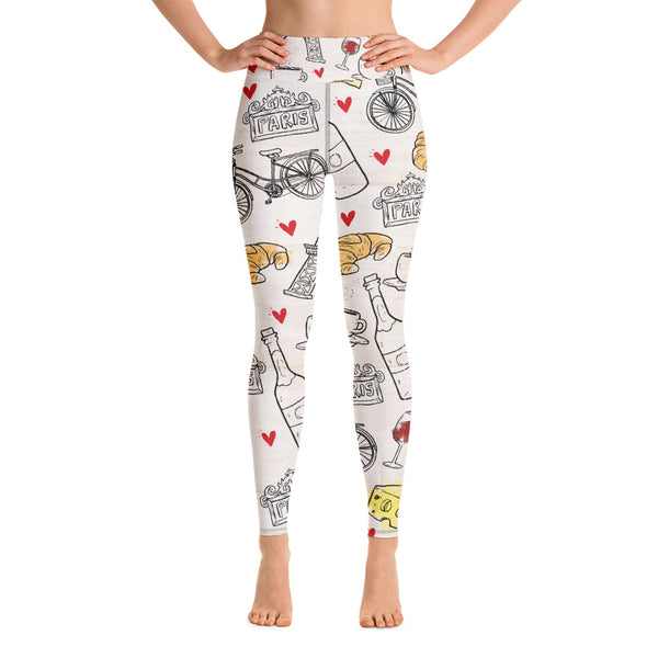 Paris Yoga Leggings - Seasonally Gifted 