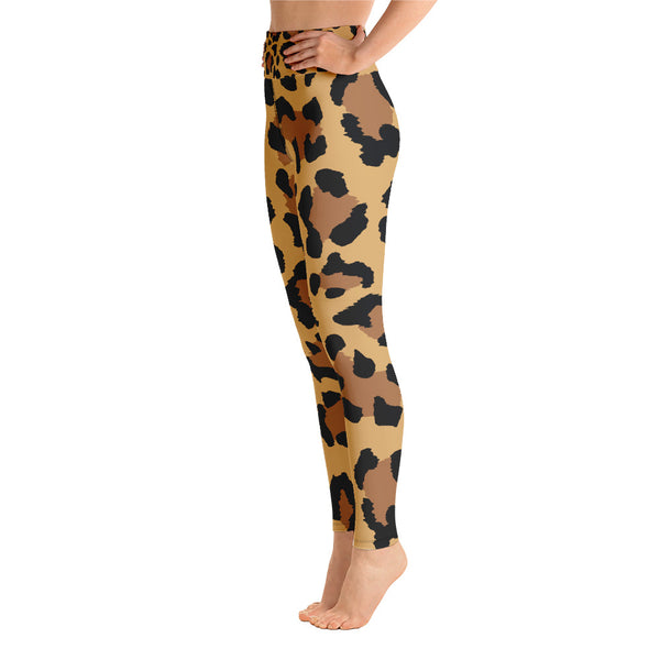 Cheetah Yoga Leggings - Seasonally Gifted 