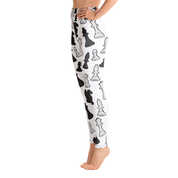 Chess Yoga Leggings - Seasonally Gifted 