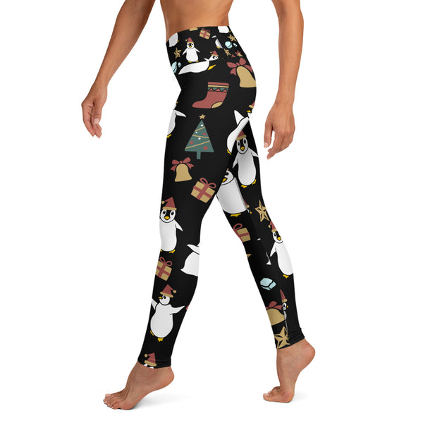 Penguin Yoga Leggings - Seasonally Gifted 