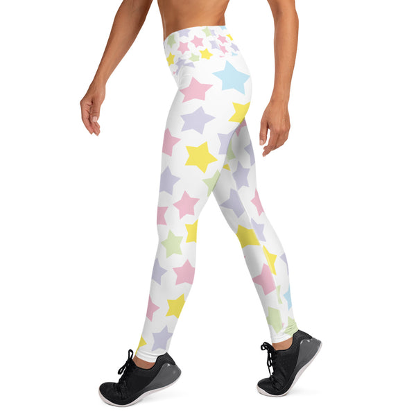 Star Yoga Leggings - Seasonally Gifted 