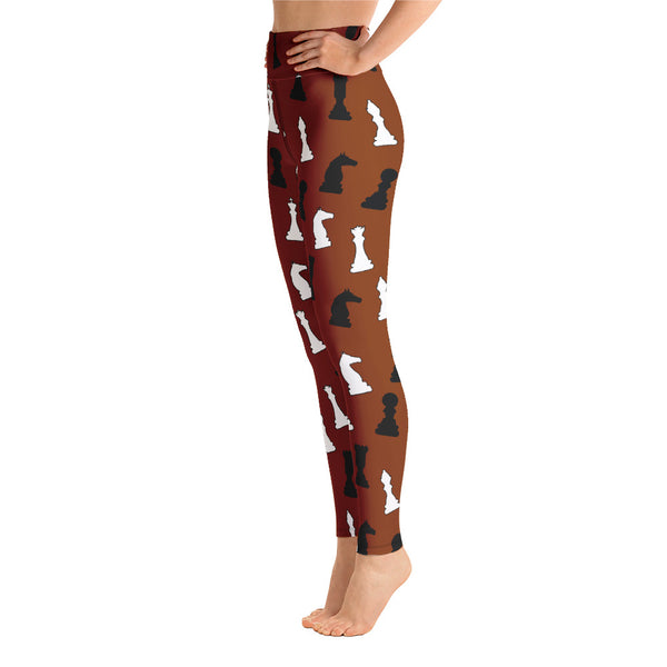 Chess Yoga Leggings - Seasonally Gifted 