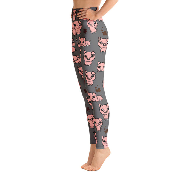 Pig Yoga Leggings - Seasonally Gifted 