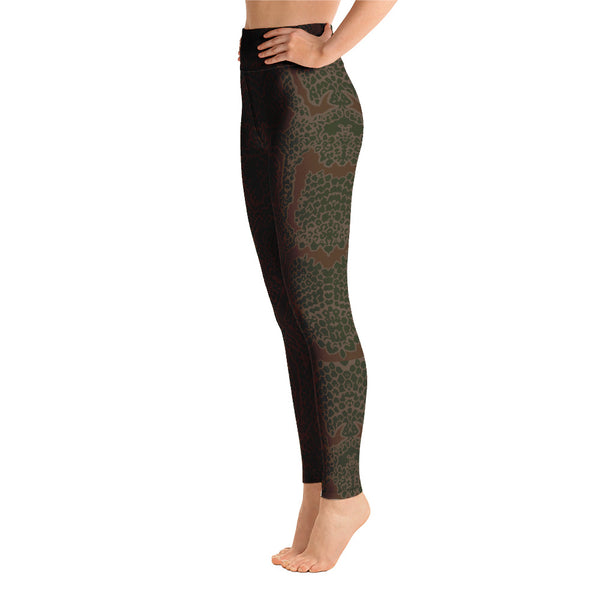 Snake Yoga Leggings - Seasonally Gifted 