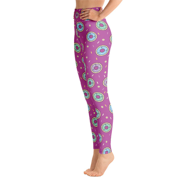 Donut Yoga Leggings - Seasonally Gifted 