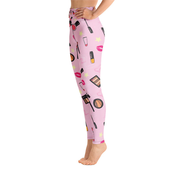 Makeup Yoga Leggings - Seasonally Gifted 