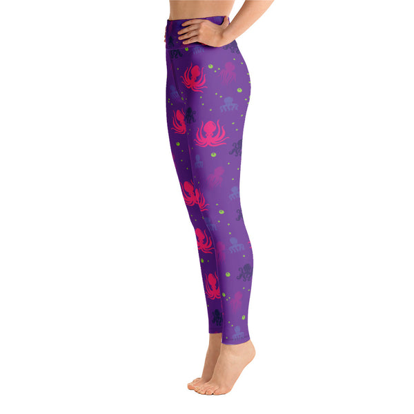 Octopus Yoga Leggings - Seasonally Gifted 