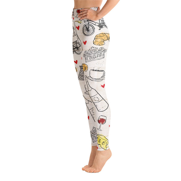 Paris Yoga Leggings - Seasonally Gifted 