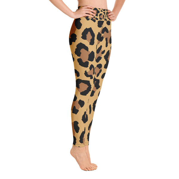 Cheetah Yoga Leggings - Seasonally Gifted 