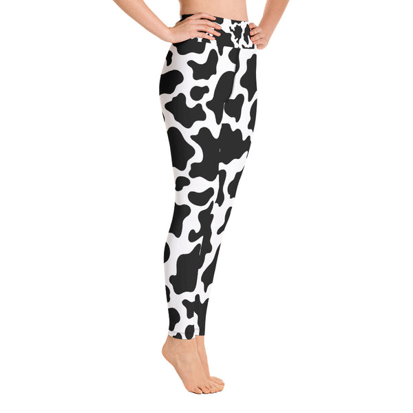 Cow Yoga Leggings - Seasonally Gifted 