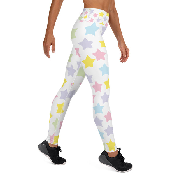 Star Yoga Leggings - Seasonally Gifted 