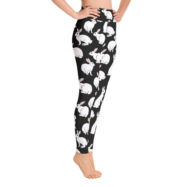 Bunny Yoga Leggings - Seasonally Gifted 