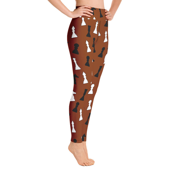 Chess Yoga Leggings - Seasonally Gifted 