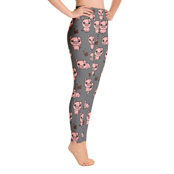 Pig Yoga Leggings - Seasonally Gifted 