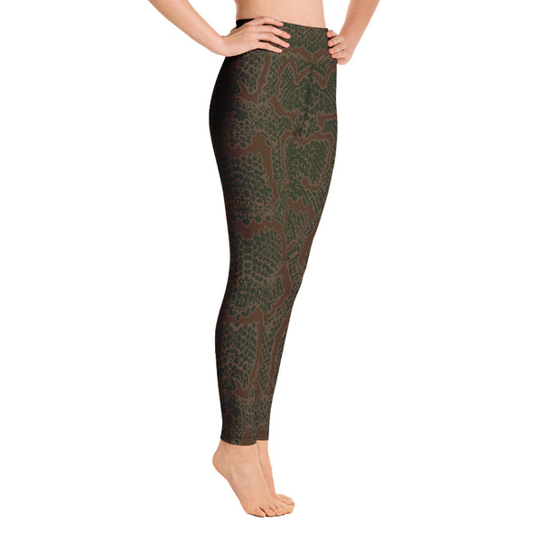 Snake Yoga Leggings - Seasonally Gifted 