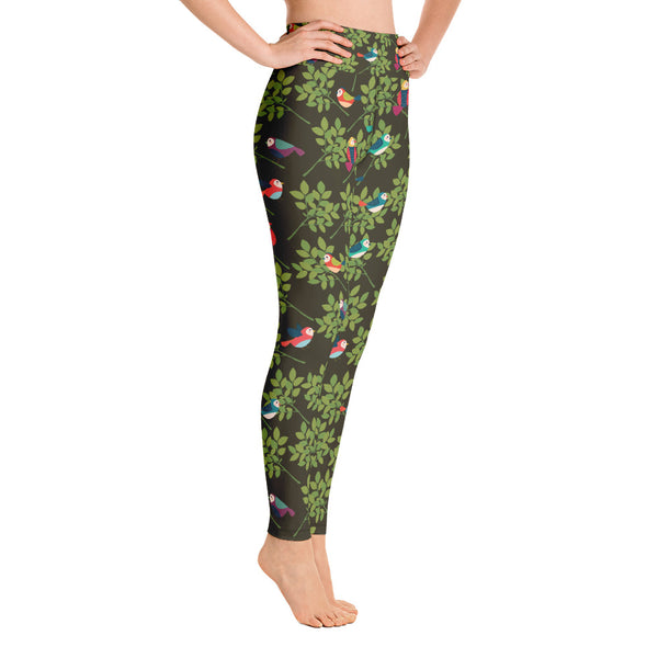 Bird Yoga Leggings - Seasonally Gifted 