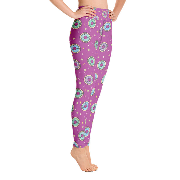 Donut Yoga Leggings - Seasonally Gifted 