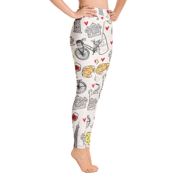Paris Yoga Leggings - Seasonally Gifted 