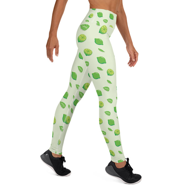 Lime Yoga Leggings