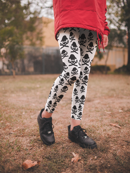 Pirate Yoga Leggings - Seasonally Gifted 