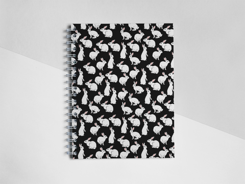 Bunny Spiral notebook
