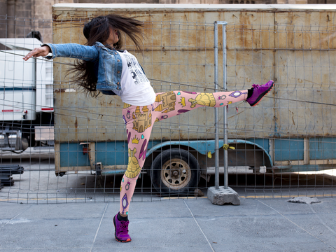 Princess Yoga Leggings - Seasonally Gifted 