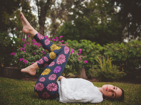 Flower Leggings - Seasonally Gifted 