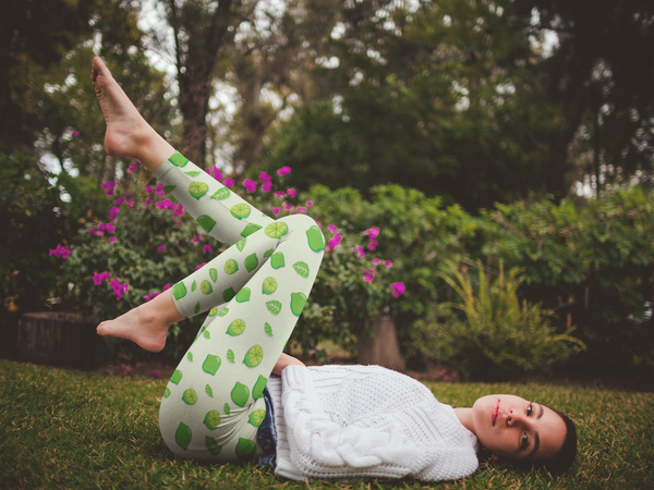 Lime Yoga Leggings