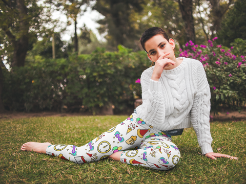 New Years Yoga Leggings - Seasonally Gifted 