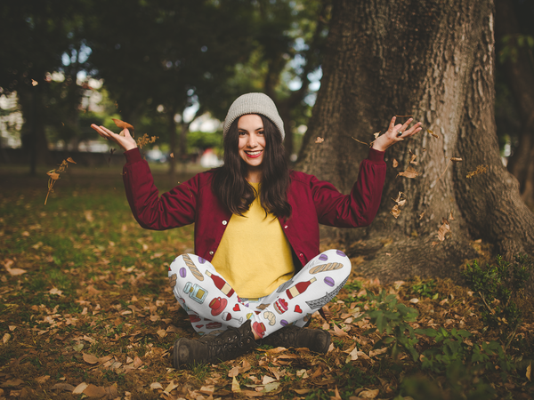 Paris Yoga Leggings - Seasonally Gifted 