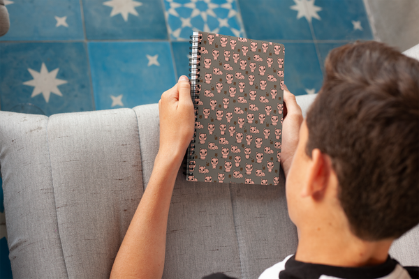 Pig Spiral notebook